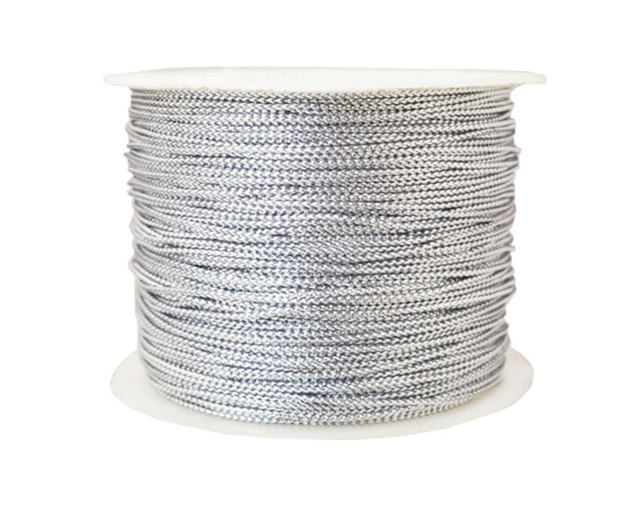1/16" x 144 Yards Silver Metallic Tinsel Cord Rope Pack of 5 Rolls